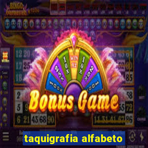 taquigrafia alfabeto